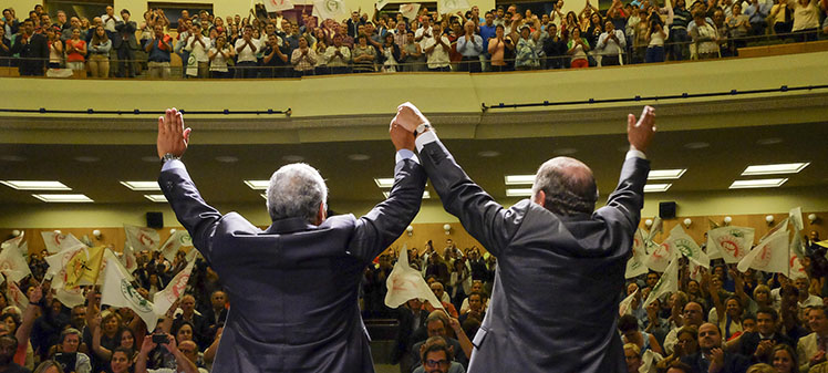 “Façam a mudança, ganhem as eleições, corram com eles!”