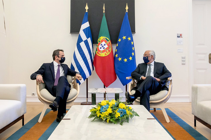 Portugal e Grécia assinalam “convergência” nas prioridades europeias