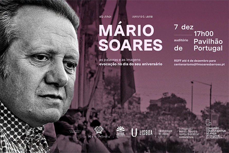 “As palavras e as imagens” – sessão evocativa de Mário Soares