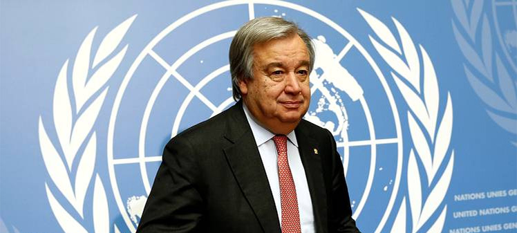 António Guterres aclamado secretário-geral da ONU