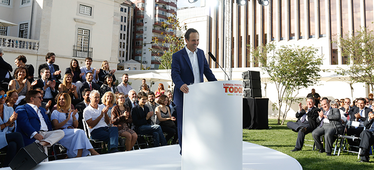 Fernando Medina apresenta-se para “servir Lisboa e os lisboetas”