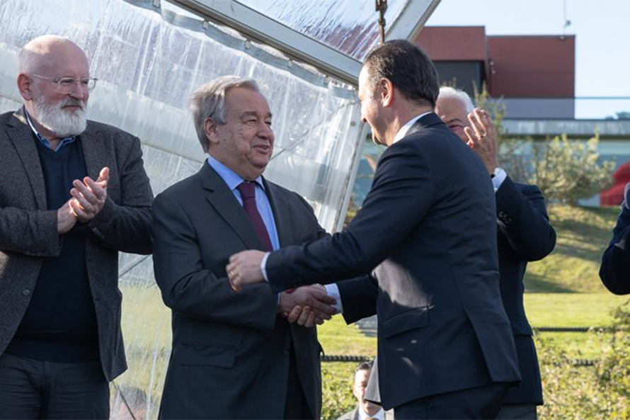 António Guterres afirma que este é o tempo para ganhar o combate das alterações climáticas