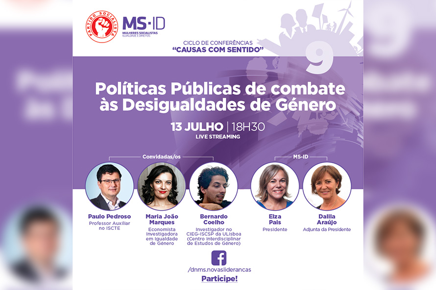 Mulheres Socialistas debatem políticas publicas de combate às desigualdades de género
