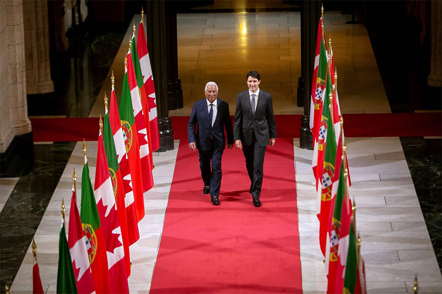António Costa incita empresários canadianos a investirem em Portugal