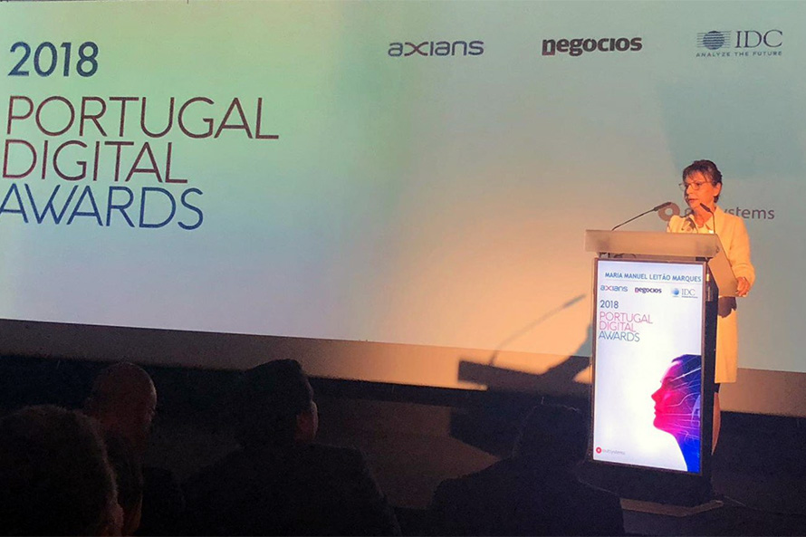 Chave Móvel e Exames Sem Papel premiados nos Portugal Digital Awards