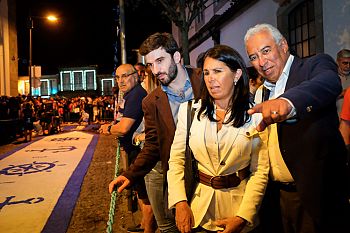 António Costa nas festas da Senhora da Agonia