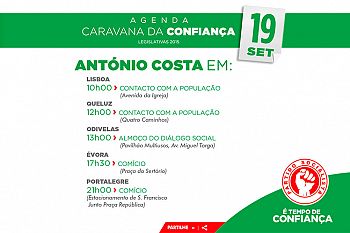 19, 20 e 21 de setembro