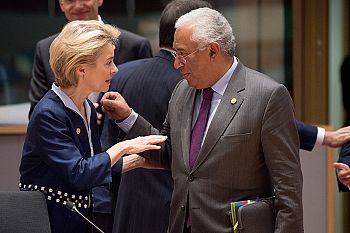 António Costa e Ursula Von der Leyen apresentam juntos em Lisboa planos de recuperação português e europeu