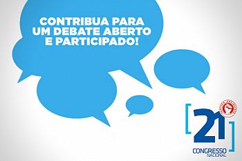 Contribua para um debate aberto e participado