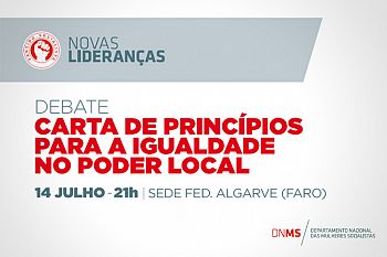 Carta para a Igualdade no Poder Local em debate no Algarve