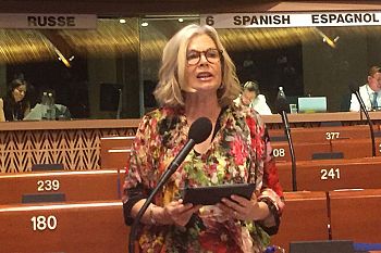 Edite Estrela leva exemplo português a Estrasburgo