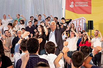 António Costa elogia propostas da JS