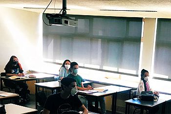 Regresso das aulas presenciais com 90% dos alunos e a quase totalidade dos professores
