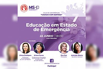 Mulheres Socialistas debatem Educação em Estado de Emergência
