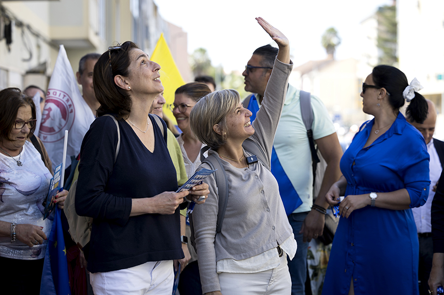 Marta Temido no arranque oficial da campanha “para ganhar”