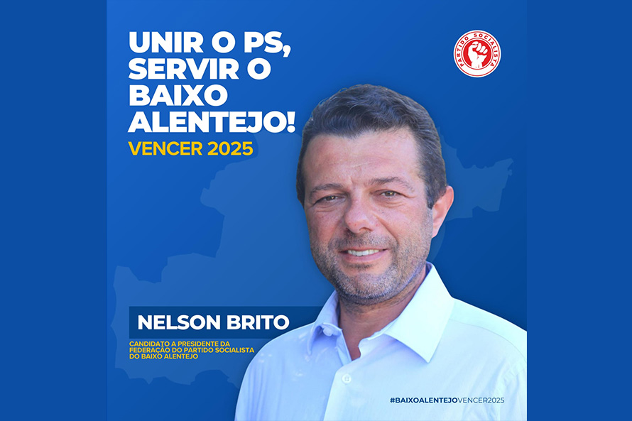 Nelson Brito - “UNIR O PS, SERVIR O BAIXO ALENTEJO, VENCER 2025”