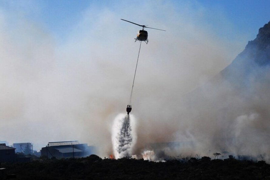 PS denuncia falta de cinco helicópteros de combate a incêndios rurais