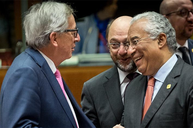 António Costa recebe Juncker no início do ano
