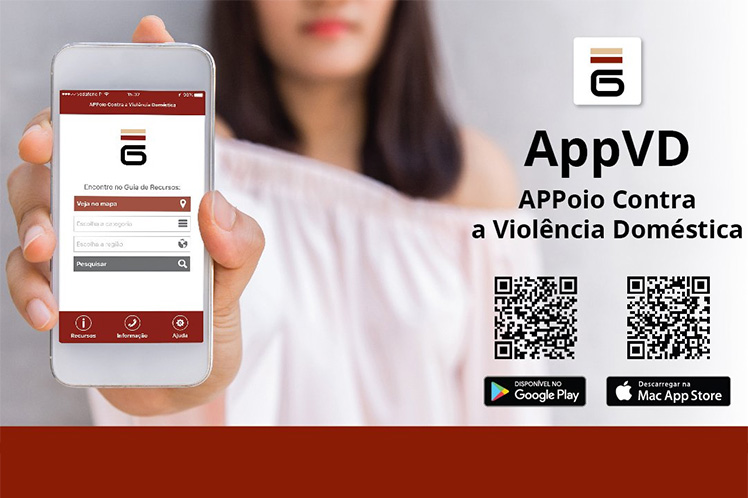 Aplicação para apoio a vítimas de violência doméstica e de género