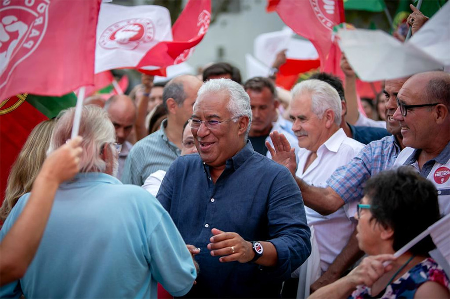 António Costa fecha campanha em Lisboa e no Porto