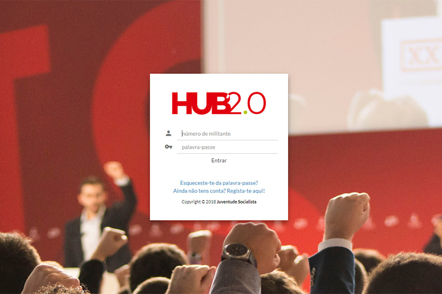 Novo HUB 2.0 já disponível para todos os militantes da JS