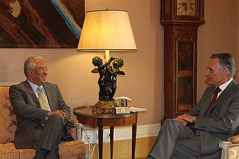 António Costa recebido pelo Presidente da República