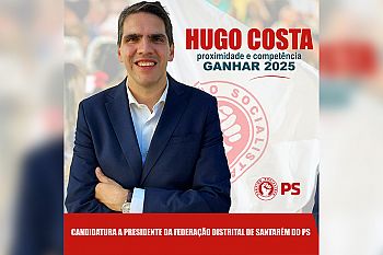 Hugo Costa – “Uma candidatura de responsabilidade para com o distrito de Santarém”