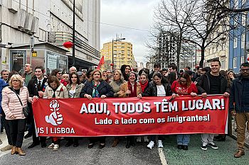 PS presente na manifestação “pela democracia e contra retóricas divisivas”