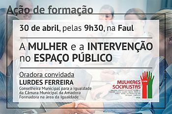 A mulher e a intervenção no espaço público
